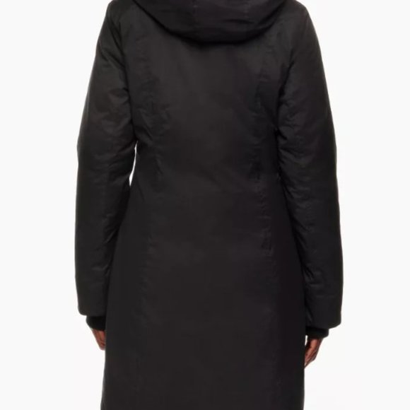 ARITZIA  ST. MORITZ Parka Goose-down parka Black XXS NWT Originally $398 - Picture 5 of 5